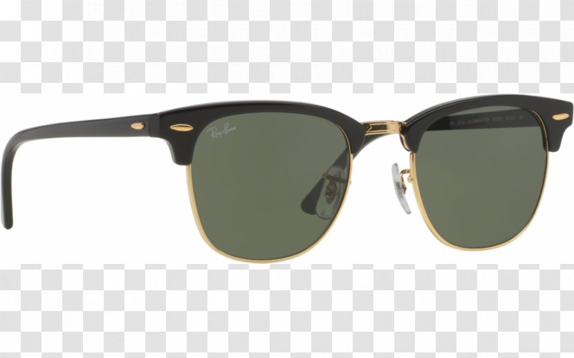 Ray-Ban Clubmaster Classic Sunglasses Oversized - Vision Care - Ray Ban Transparent PNG