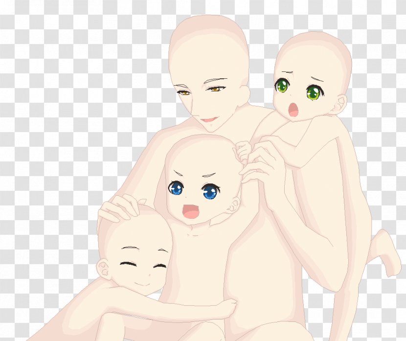 Child Art Father Family - Cartoon Transparent PNG