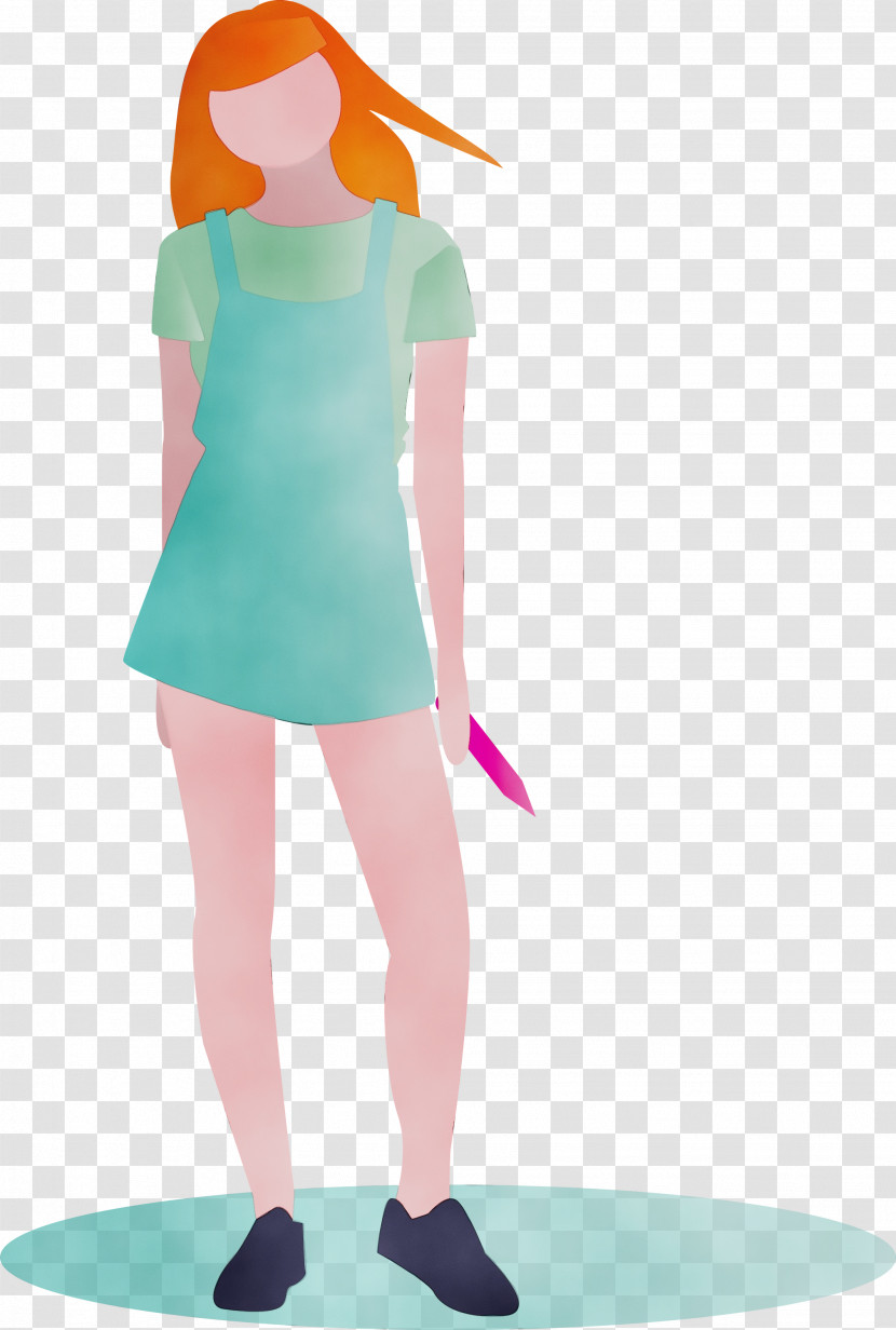 Standing Costume Transparent PNG