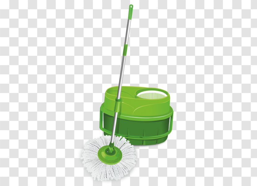 Mop Bucket Scrubber Cleaning Floor Transparent PNG