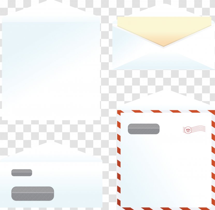 Brand Angle - Rectangle - Envelope Mail Transparent PNG