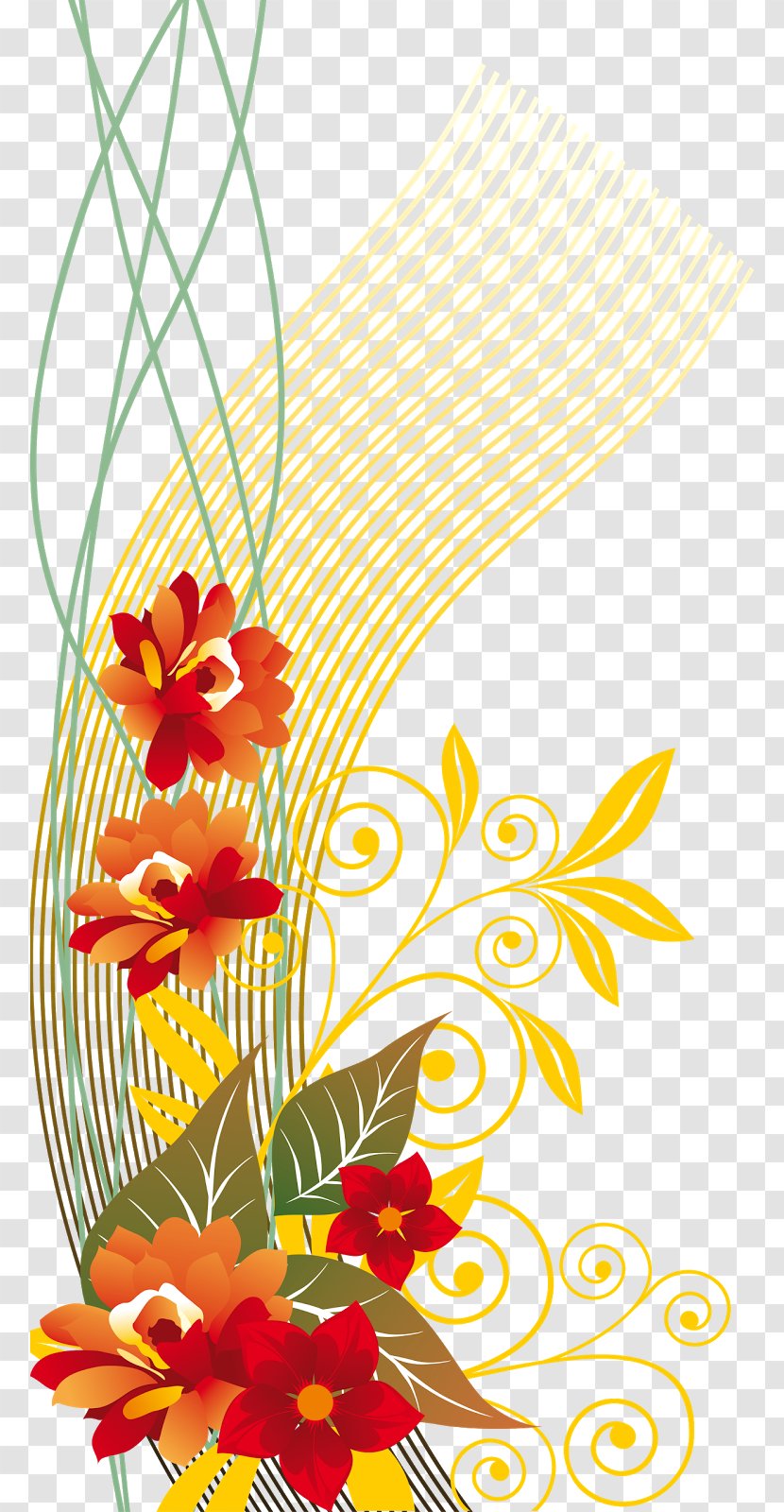 Business Cards Drawing Paper Advertising - Floristry - Flower Frame Transparent PNG