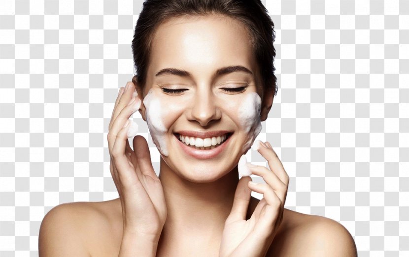 Cleanser Gel Skin Care Face - Forehead Transparent PNG