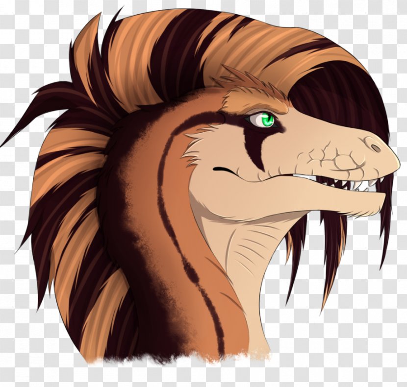 Lion Jaw Cat Roar Cartoon - Neck Transparent PNG