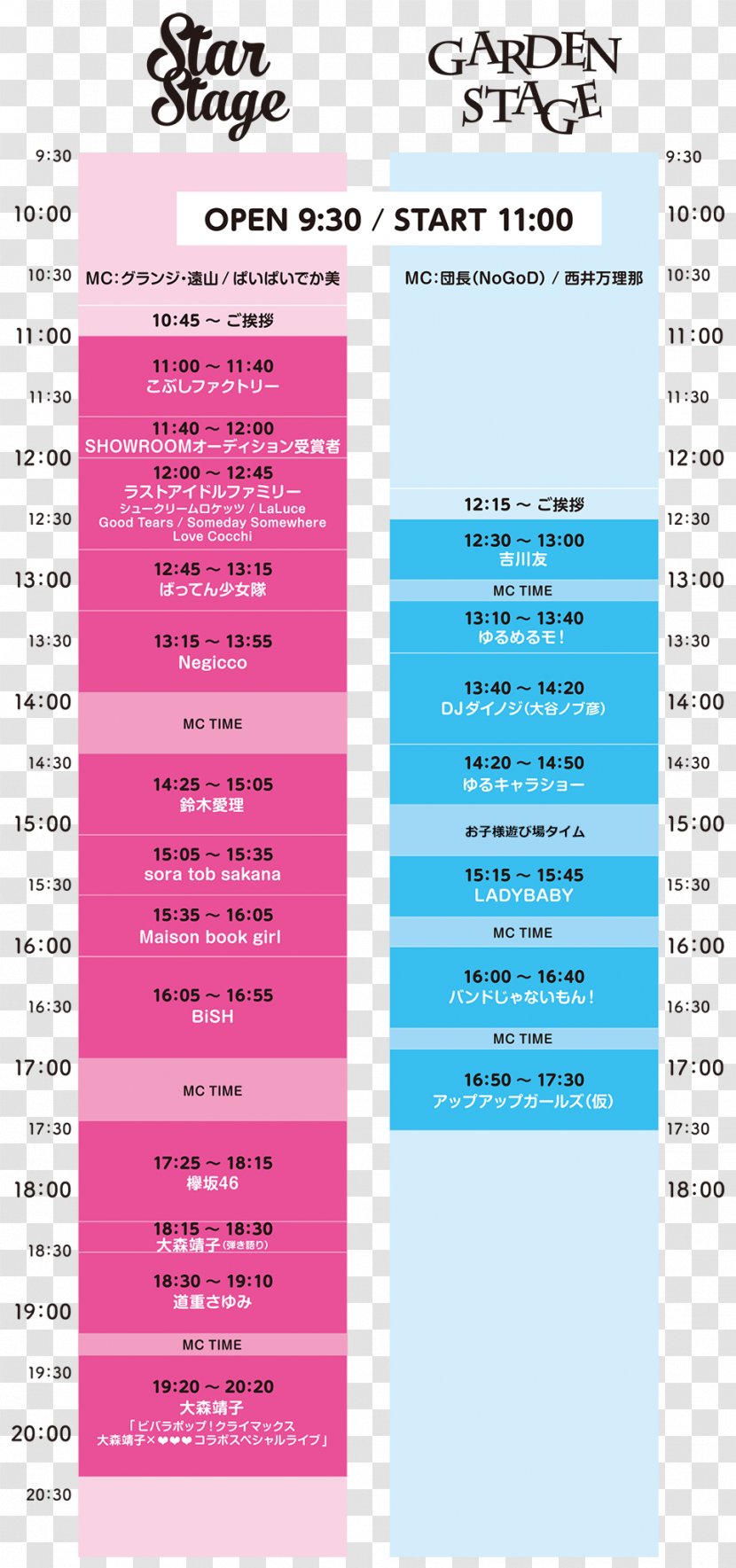VIVA LA ROCK Saitama Super Arena Hello! Project Rock Festival Magnolia Factory - Ling Tosite Sigure - Timetable Transparent PNG