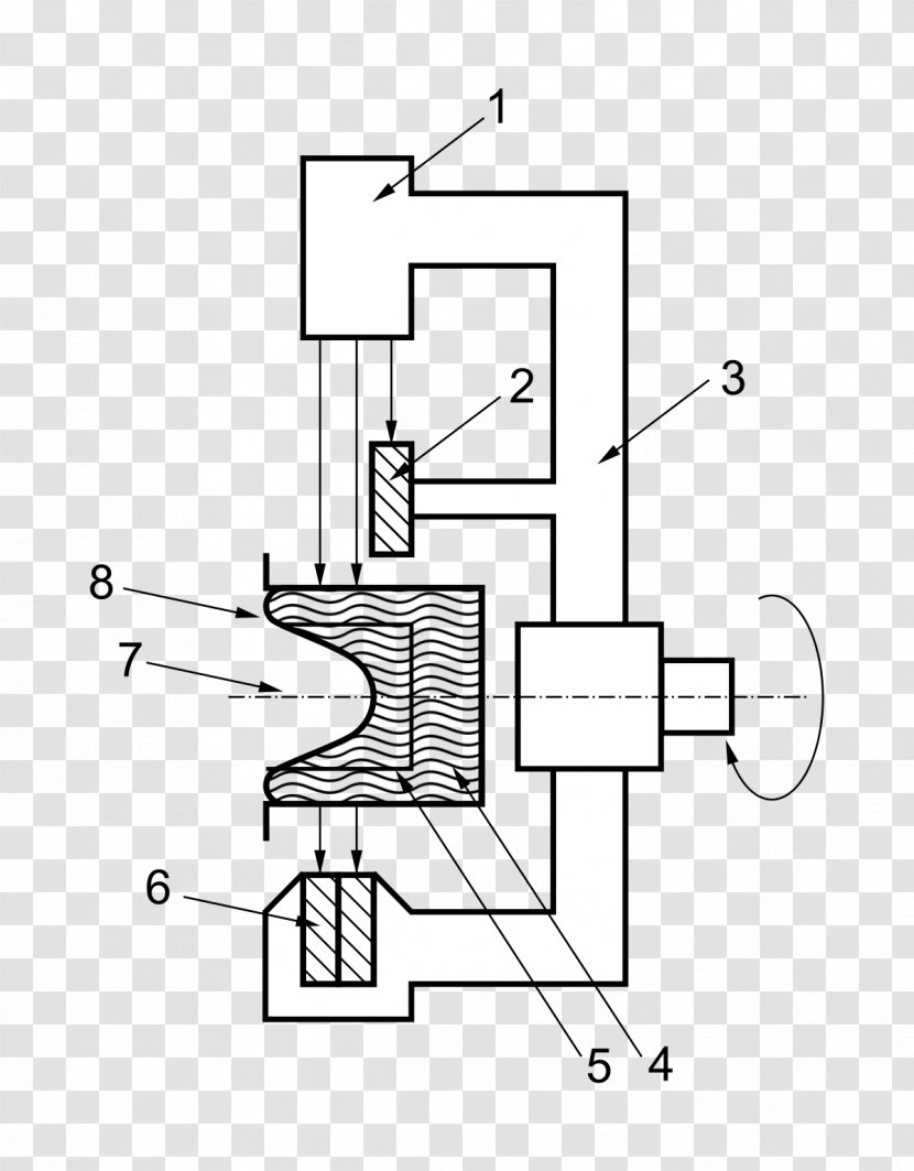 Drawing Technology Diagram Line Art - White Transparent PNG