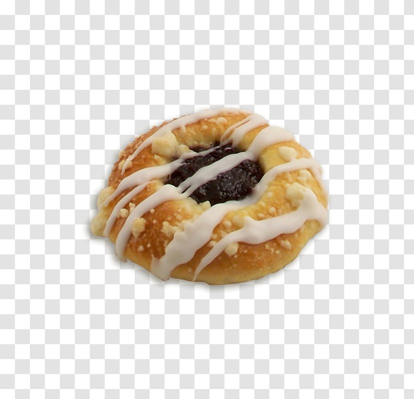 Danish Pastry Donuts Cuisine Of The United States Glaze Flavor - Snack - Sweet Bread Transparent PNG