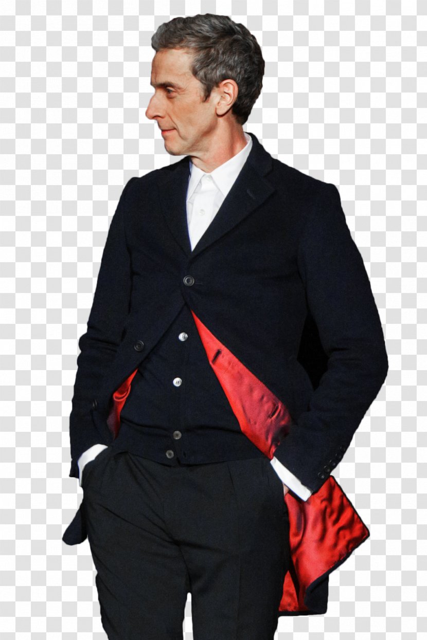 Peter Capaldi Twelfth Doctor Who Eleventh Clara Oswald - Suit - PETER Transparent PNG
