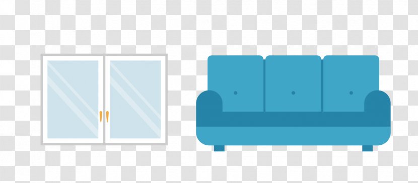 Brand Pattern - Furniture - Vector Sofa Transparent PNG