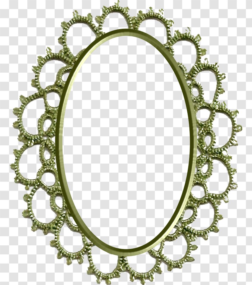 Circle Picture Frames Oval Body Jewellery Mirror - Cosmetics Transparent PNG