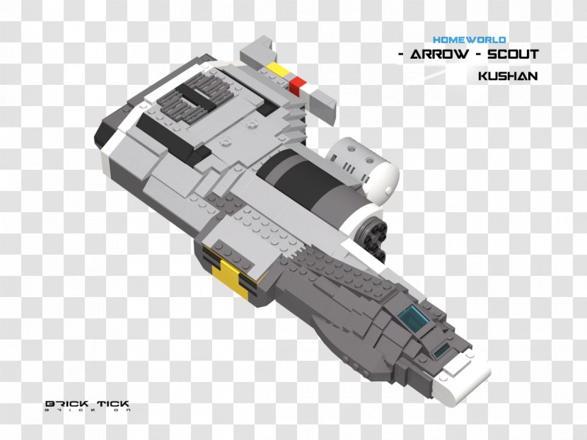 Homeworld Plastic Lego Ideas The Group - Vehicle - Grey Arrow Transparent PNG