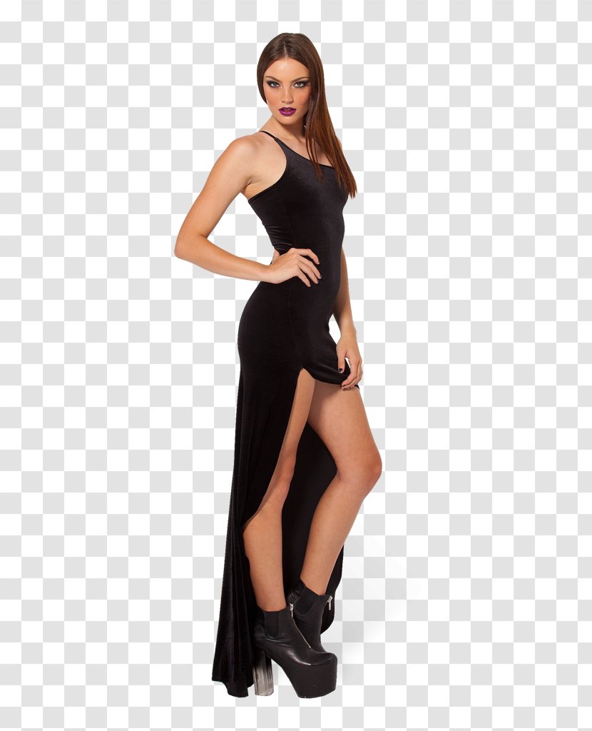 Little Black Dress Clothing Sleeve Fashion - Heart - Women Dresses Transparent PNG