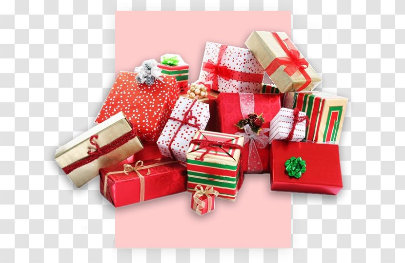 Christmas Gift Shopping Shop - Box Transparent PNG