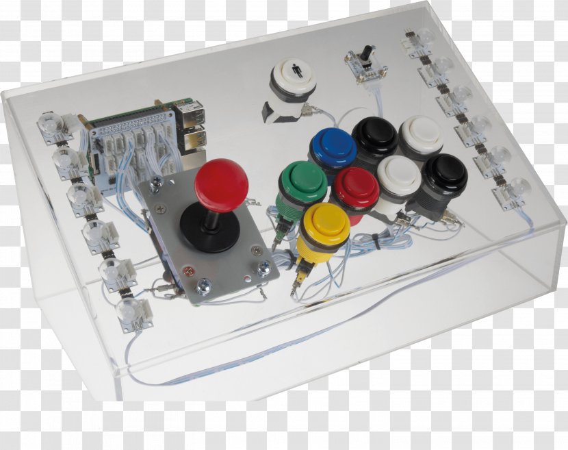 Super Nintendo Entertainment System Video Game Consoles Joy-it Raspberry Pi 3 Model B Spielekonsole 1 Retropi - Circuit Component - Computer Transparent PNG