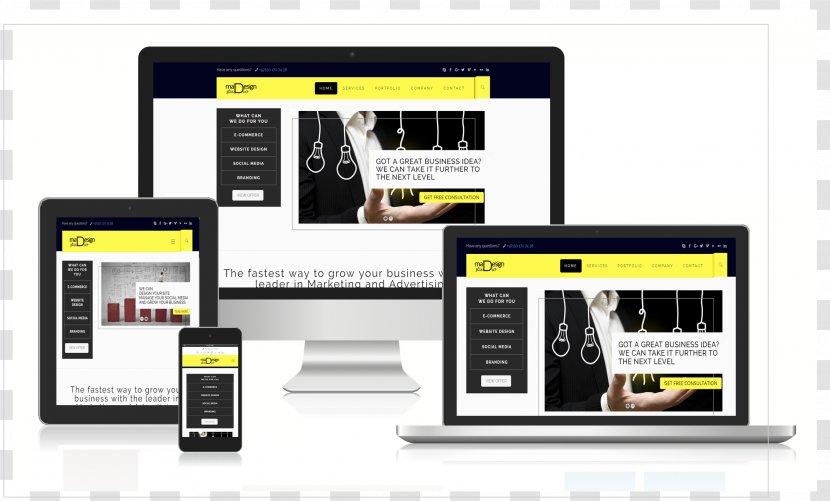 Retail Design Responsive Web Studio - Photo Flex Transparent PNG