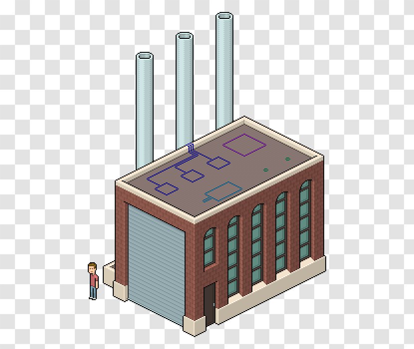 Brick Isometric Projection Video Game Graphics Illustration Wall - Eboy - Elements Transparent PNG