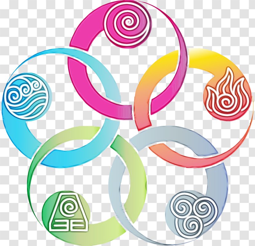 Turquoise Circle Clip Art Sticker - Wet Ink Transparent PNG