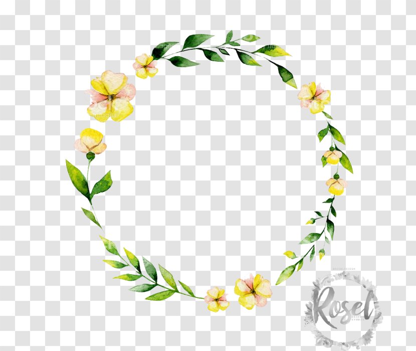 Watercolor Painting Floral Design Flower - Hair Accessory Transparent PNG