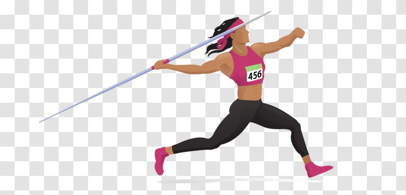 Javelin Throw Track And Field Athletics Clip Art - Royaltyfree - Cliparts Transparent PNG