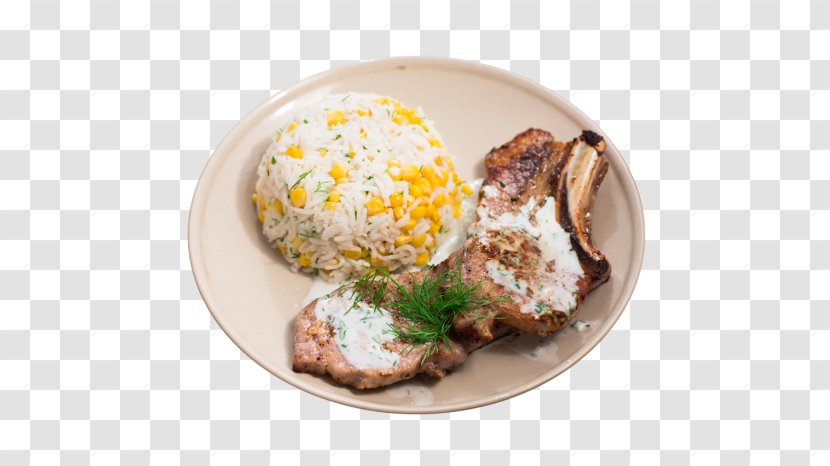 Breakfast Vegetarian Cuisine Comfort Food Recipe - Pork Cutlet Transparent PNG