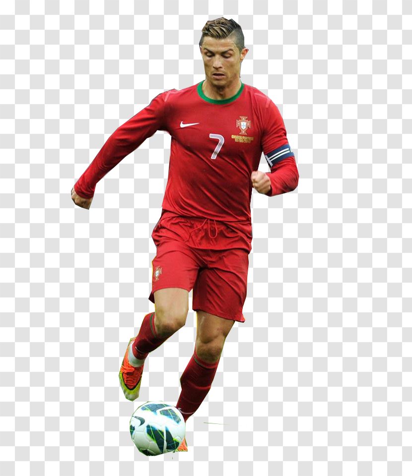 Cristiano Ronaldo Jersey Portugal National Football Team Sport - Ball Transparent PNG