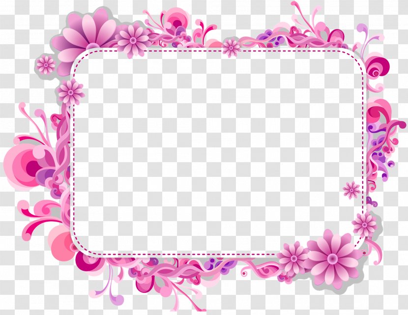 Clip Art Image Desktop Wallpaper Vector Graphics - Picture Frame - Mothers Day Border Transparent PNG