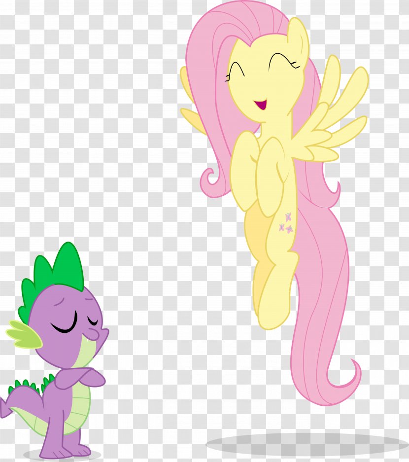 Spike Fluttershy Applejack Rainbow Dash DeviantArt - Frame Transparent PNG