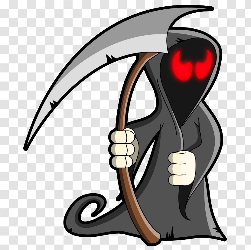 Death Icon Computer File - Scythe - Halloween Grim Reaper Large Clipart Transparent PNG