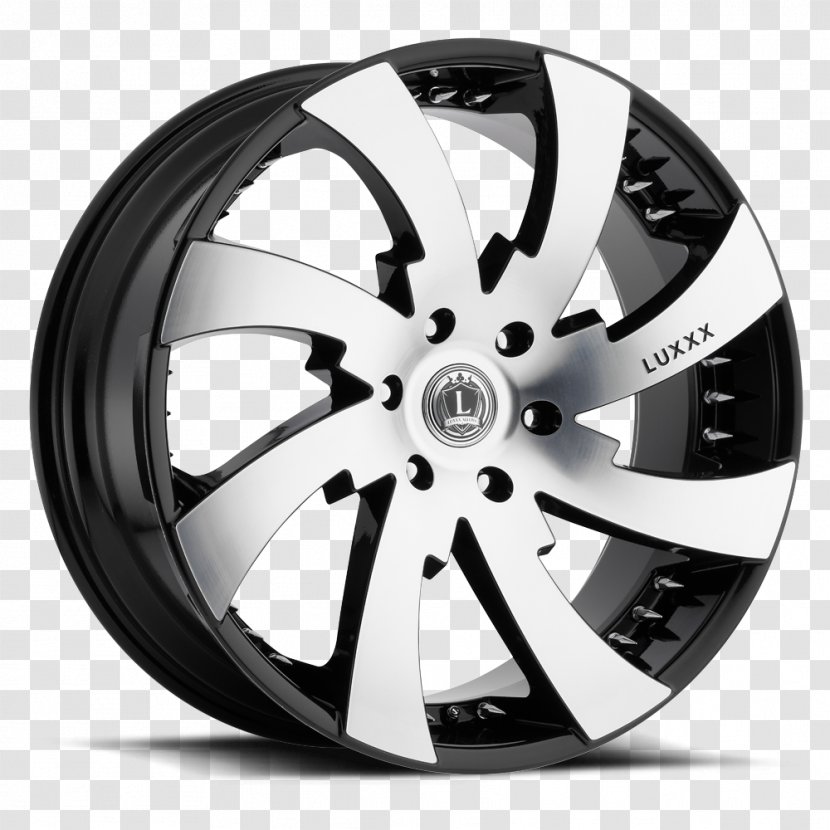 Car Alloy Wheel Rim Luxxx Wheels - Tire Transparent PNG