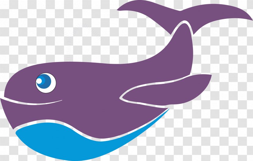 Dolphin Shark Clip Art - Whales Dolphins And Porpoises - Cartoon Material Transparent PNG