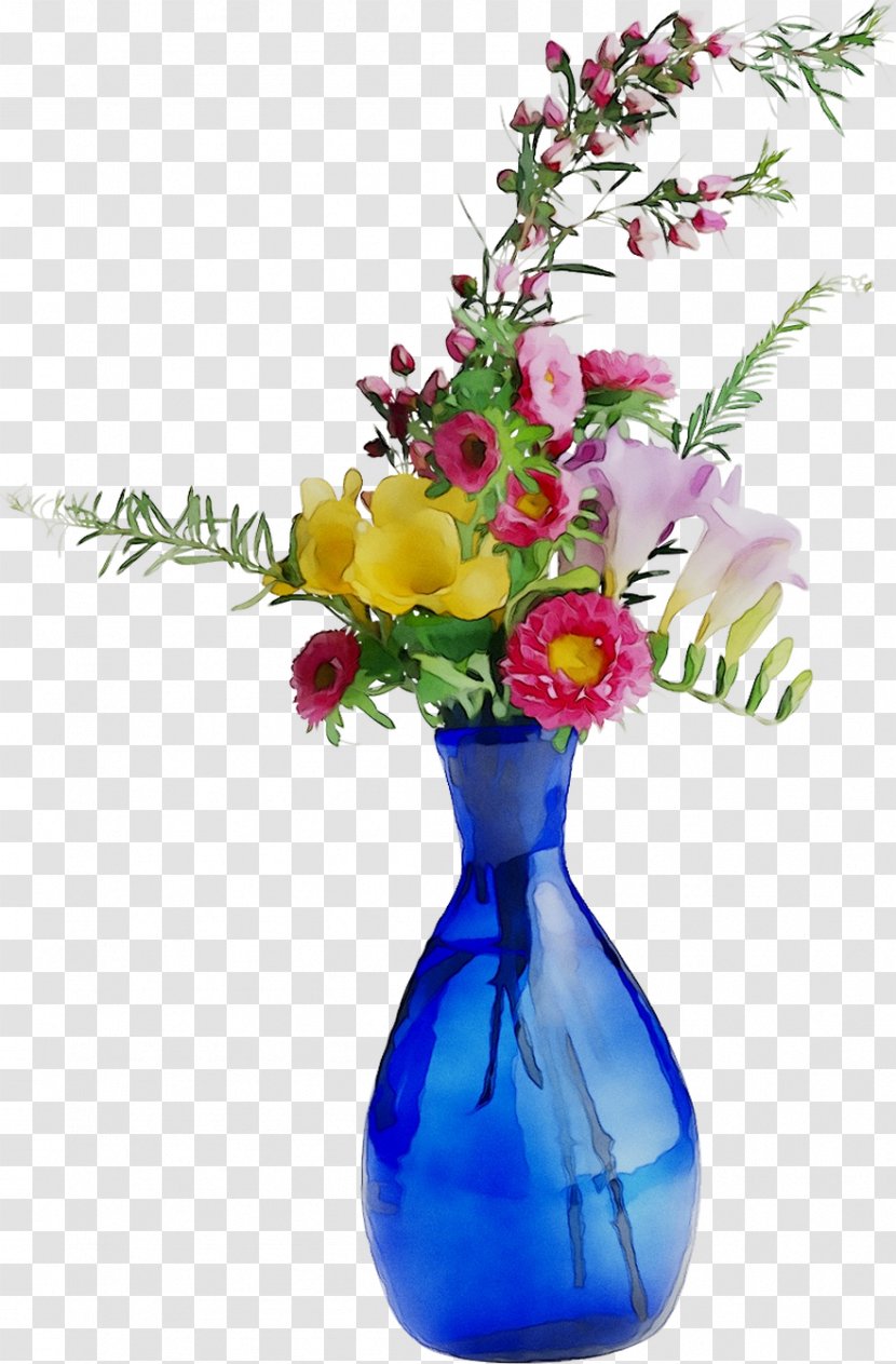 Floral Design Vase Flower Bouquet Cut Flowers - Arranging - Delphinium Transparent PNG