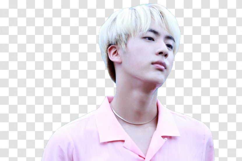 Jin BTS BigHit Entertainment Co., Ltd. Layered Hair Coloring - Frame - Kpop Transparent PNG