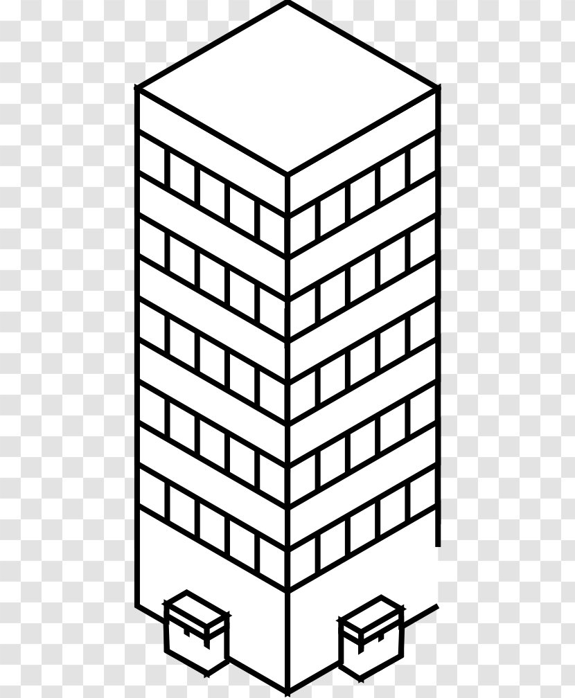 Clip Art Black And White Skyscraper Vector Graphics Drawing - Line - City Transparent PNG