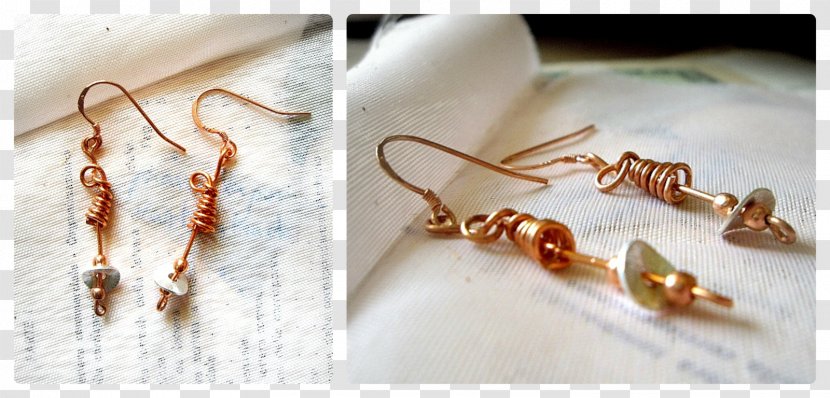 Earring Body Jewellery Copper - Metal - Spighe Di Grano Transparent PNG