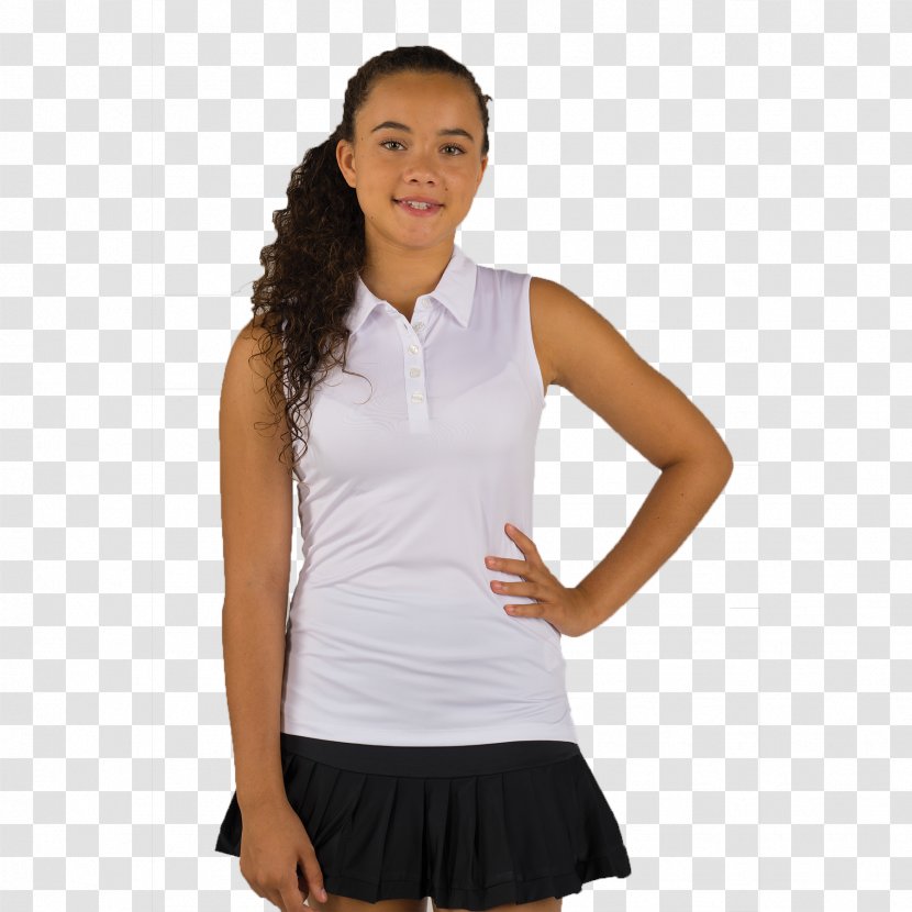 T-shirt Sleeveless Shirt Shoulder Outerwear - Tshirt Transparent PNG