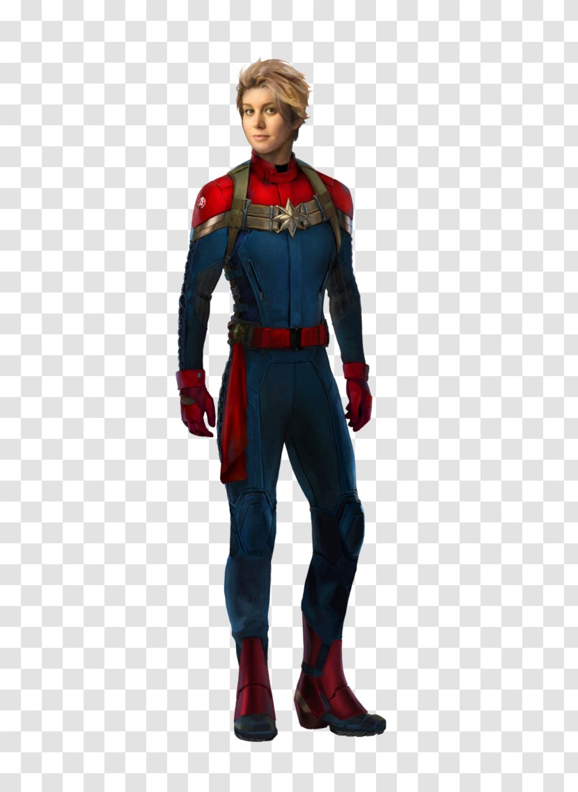 Carol Danvers Captain Marvel Comics Cinematic Universe Concept Art - Studios Transparent PNG