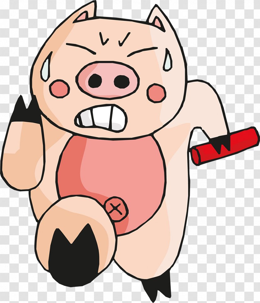 Running Animation - Tree - Pig Transparent PNG