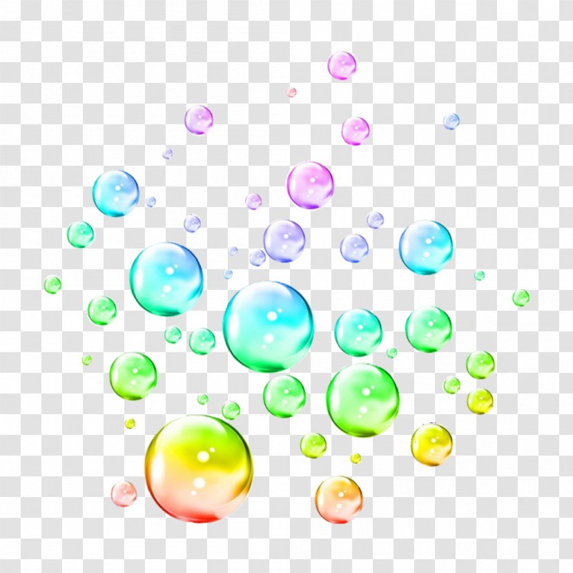 Soap Bubble Color Rainbow - Body Jewelry Transparent PNG