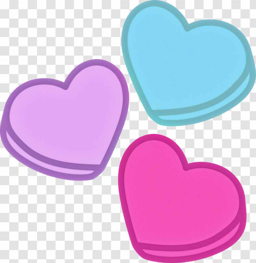 Heart Pink Violet Purple Material Property Transparent PNG