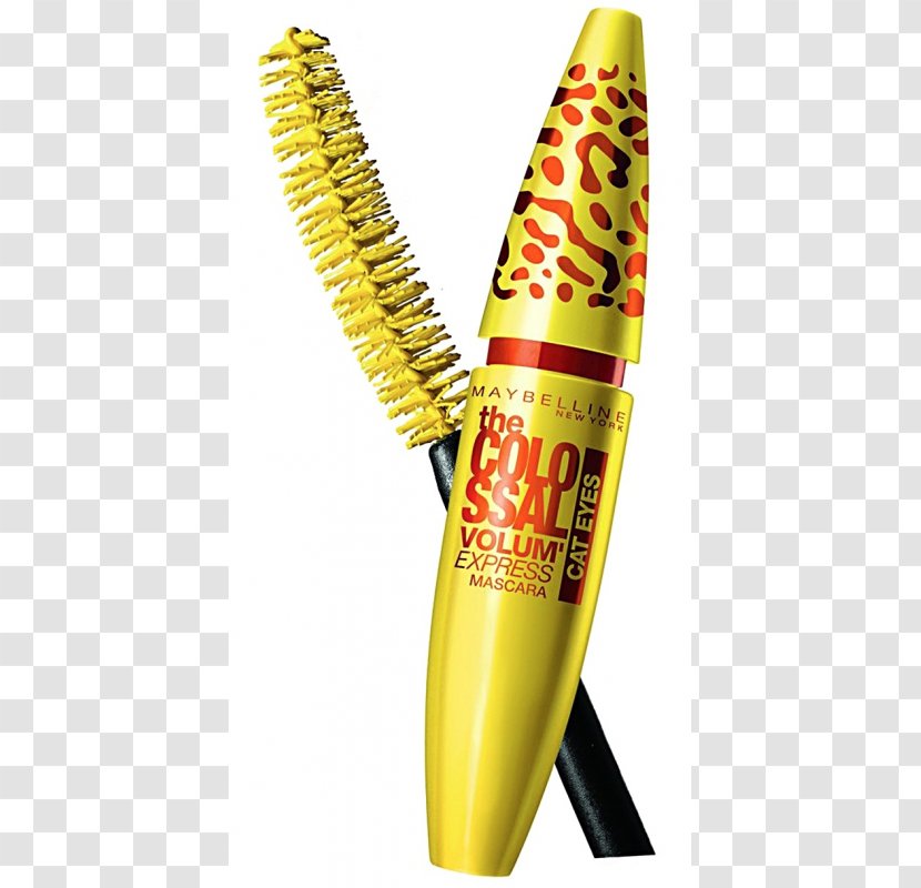 Maybelline Volum' Express The Colossal Cat Eyes Washable Mascara Cosmetics - Eye Transparent PNG
