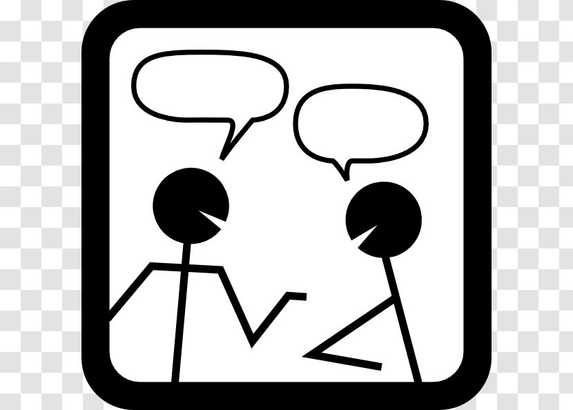 Online Chat Conversation Clip Art - Smiley - Discussion Cliparts Transparent PNG