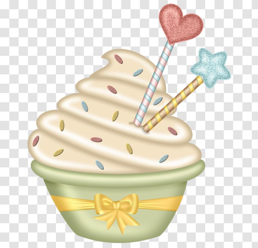Ice Cream Cupcake Birthday Cake Tart - Torte - Candy Transparent PNG