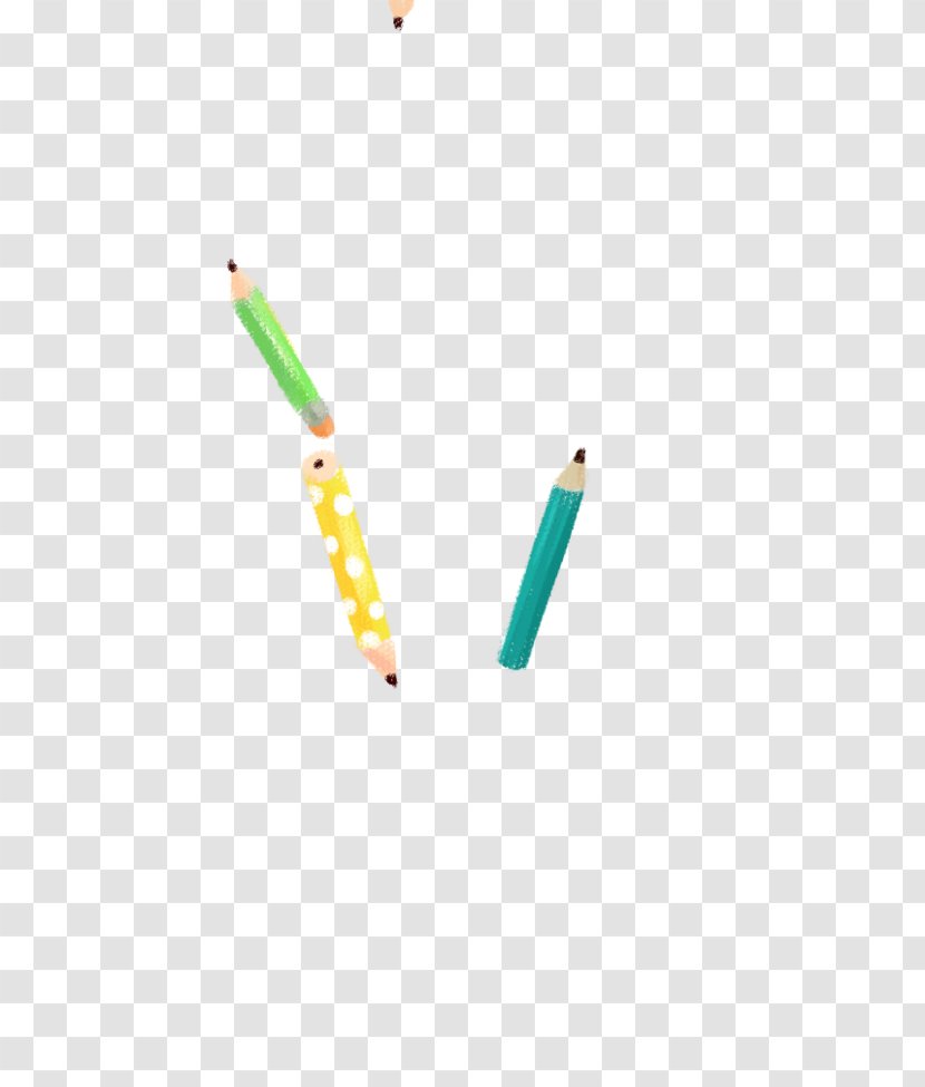 Pencil - Colored - Material Transparent PNG