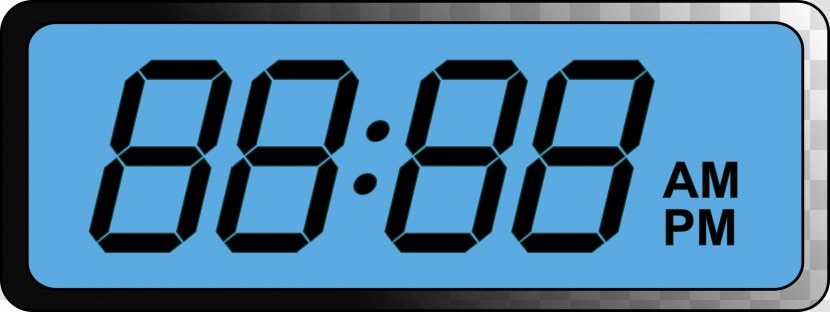 Digital Clock Alarm Clip Art - Data - File Transparent PNG