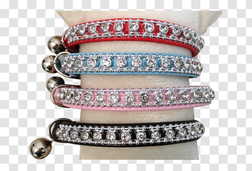 Dog Collar Cat Imitation Gemstones & Rhinestones - Fashion Accessory Transparent PNG