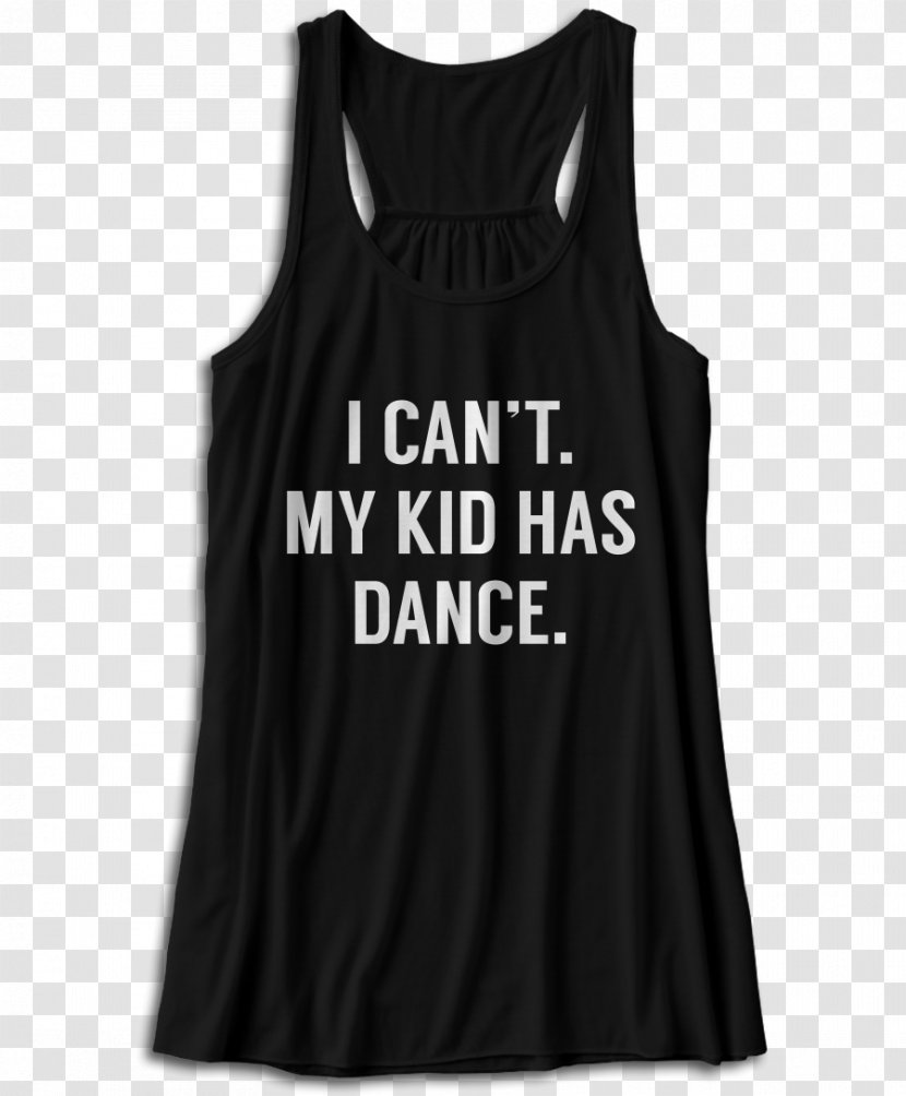 Gilets T-shirt Shoulder Sleeveless Shirt - Dancing Kid Transparent PNG