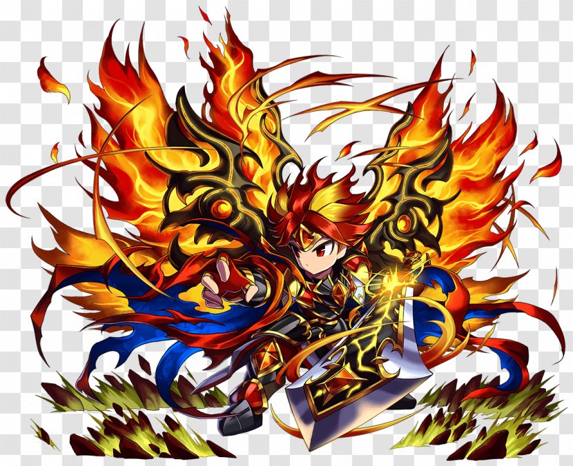 Brave Frontier Android Powerful Combos Game Fire - Thunder Effect Transparent PNG