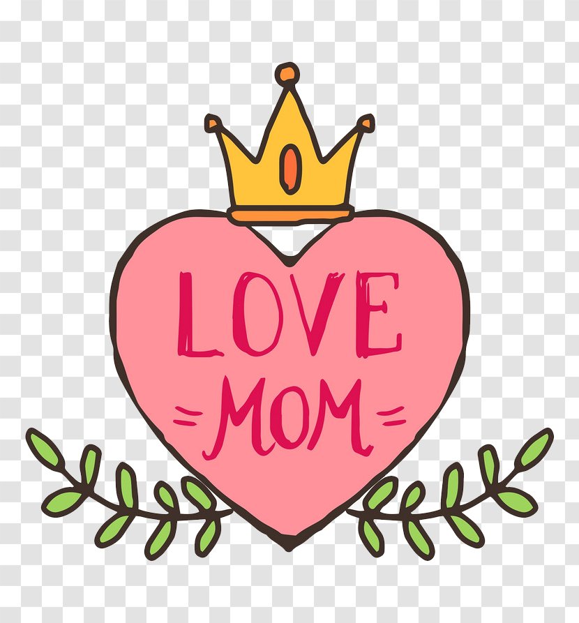 Mother's Day Clip Art Image Mickey Mouse - Cartoon - Holiday Love Transparent PNG