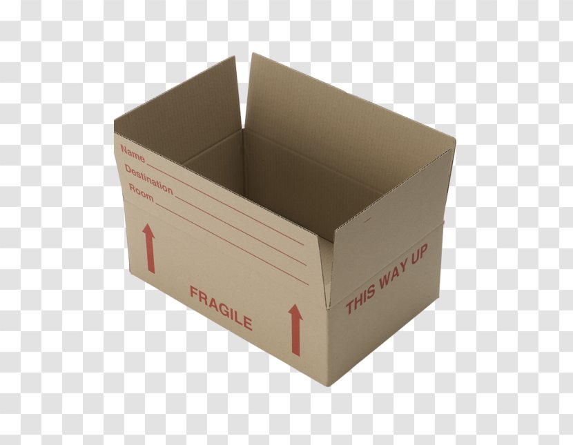 Cardboard Box Packaging And Labeling Mover Paper - Crate Transparent PNG