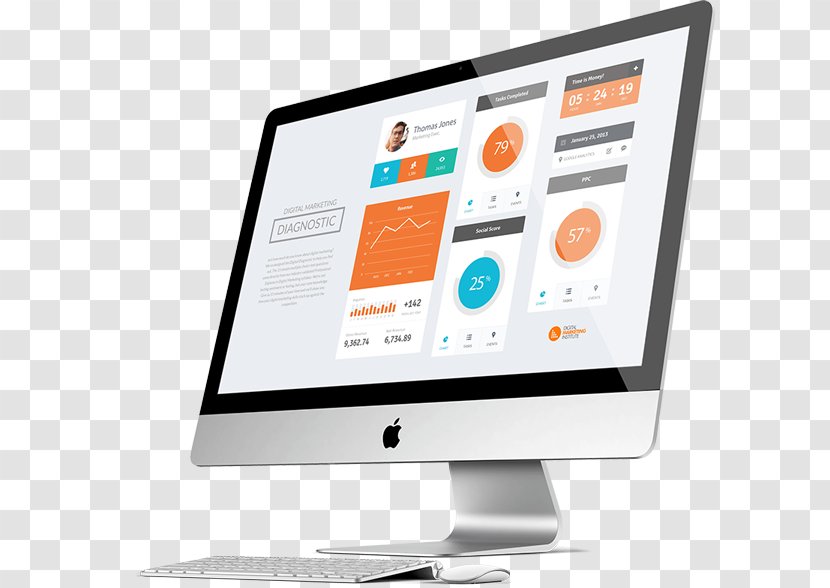 Digital Marketing Web Development Design - Multimedia Transparent PNG